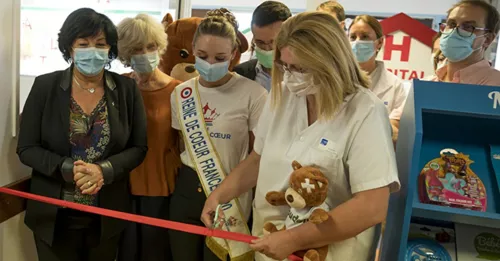 Nancy inaugure son « Hôpital de mon doudou »